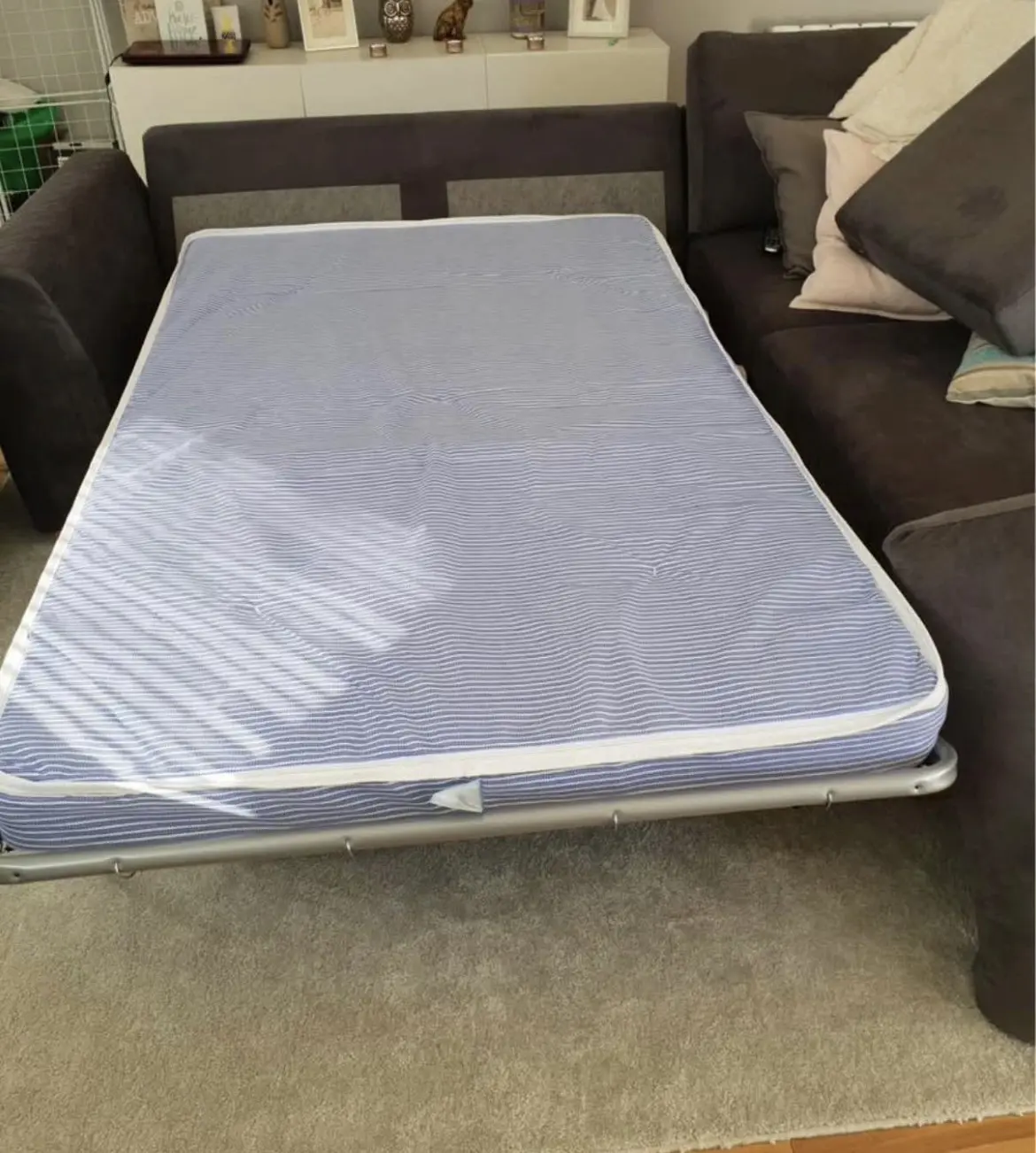 DFS Corner Sofa Bed - Grey