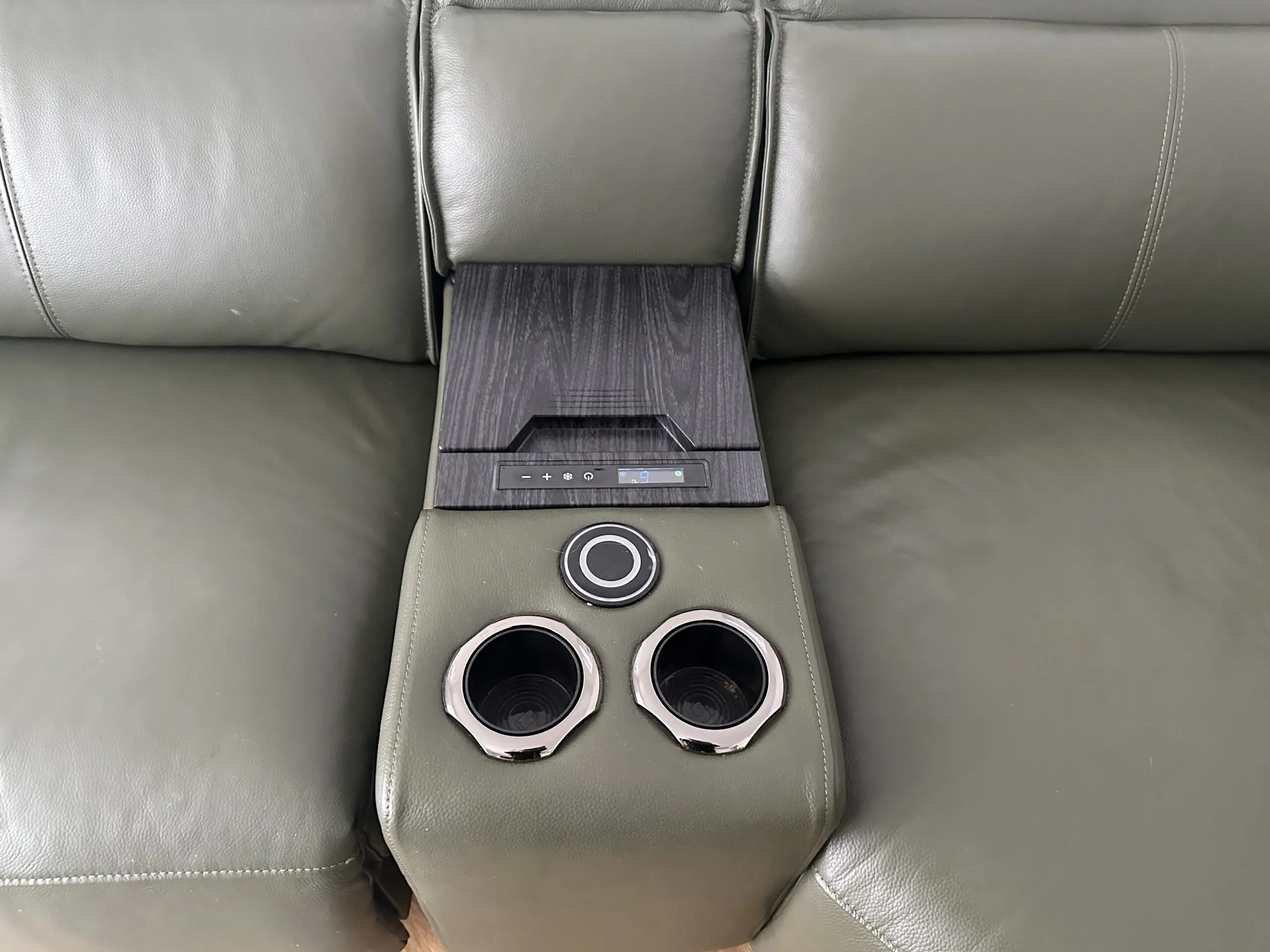 Sofology Premiere corner sofa 3 corner 1.5 - built in fridge, cup holders and wireless phone charger