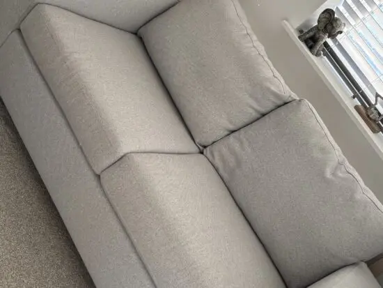 DFS Layla silver 2 seater supreme sofa bed