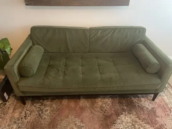 Swyft 3 seater Green sofa