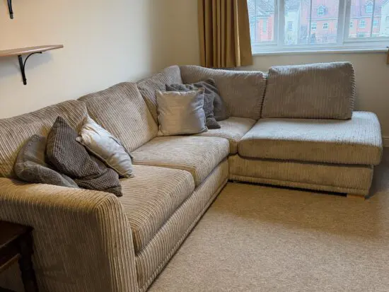 Corner Sofa with pull out double bed