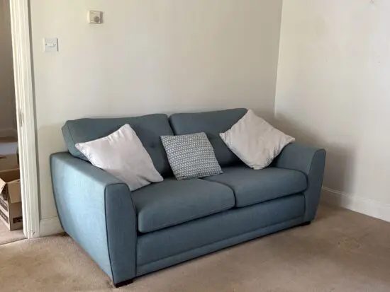 3 Seater Sofa -Kian Sky Colour