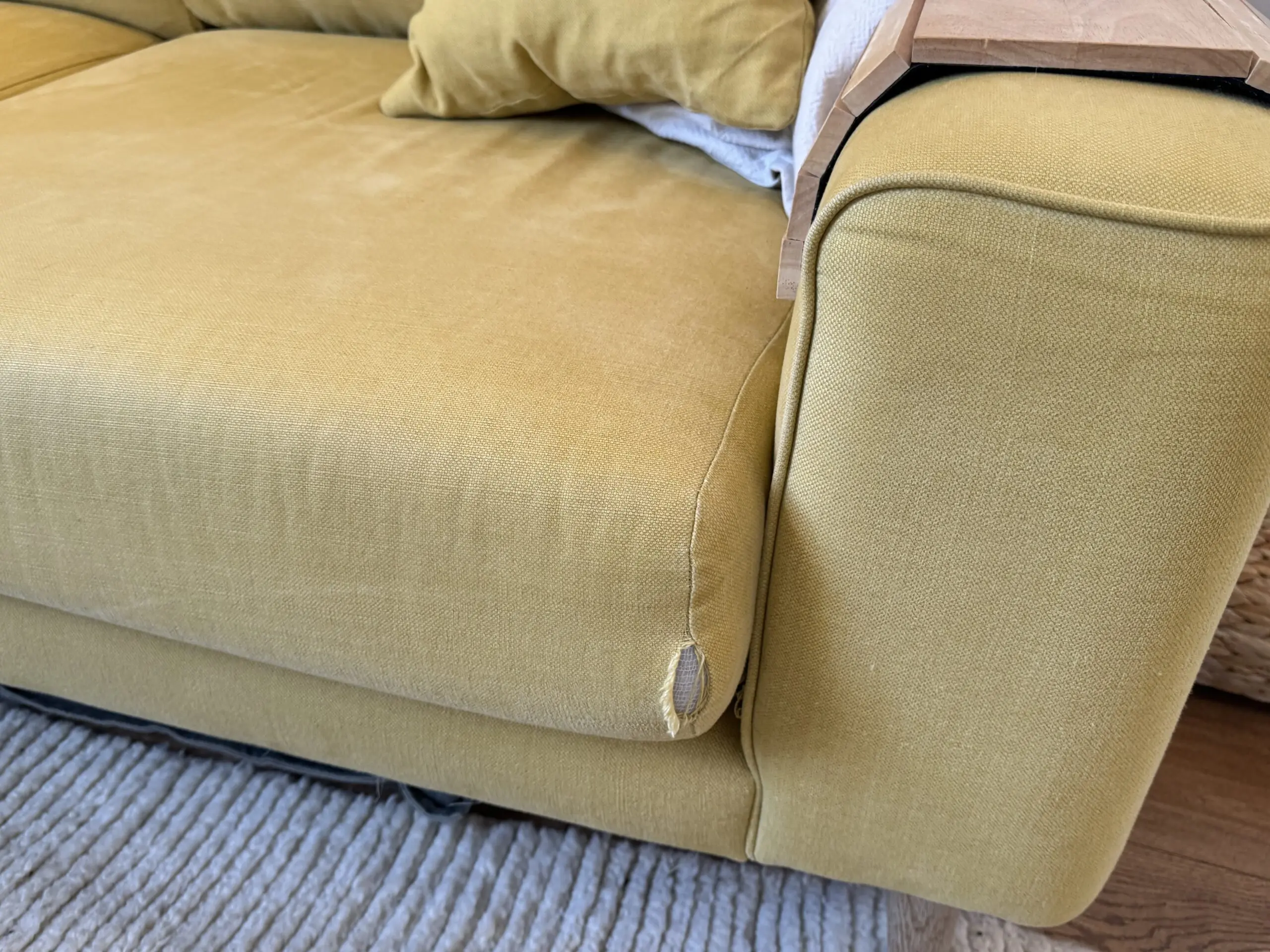 Yellow LOAF 3 Seater Sofa