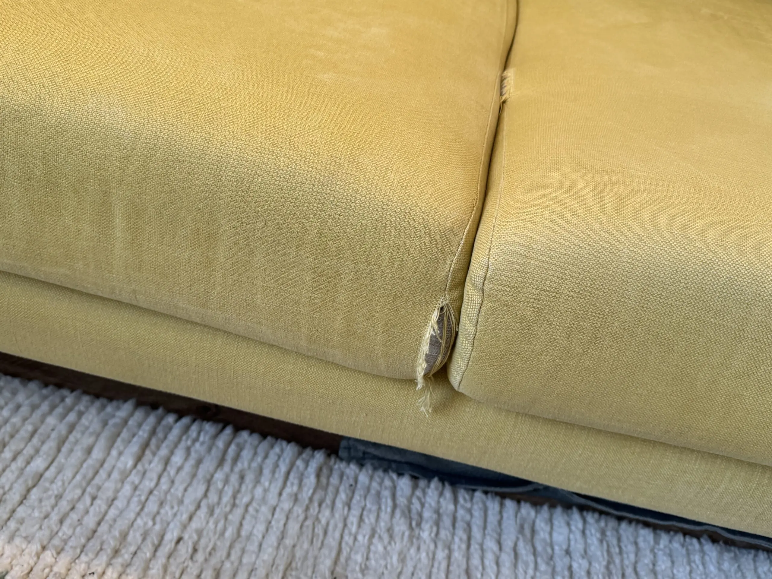 Yellow LOAF 3 Seater Sofa