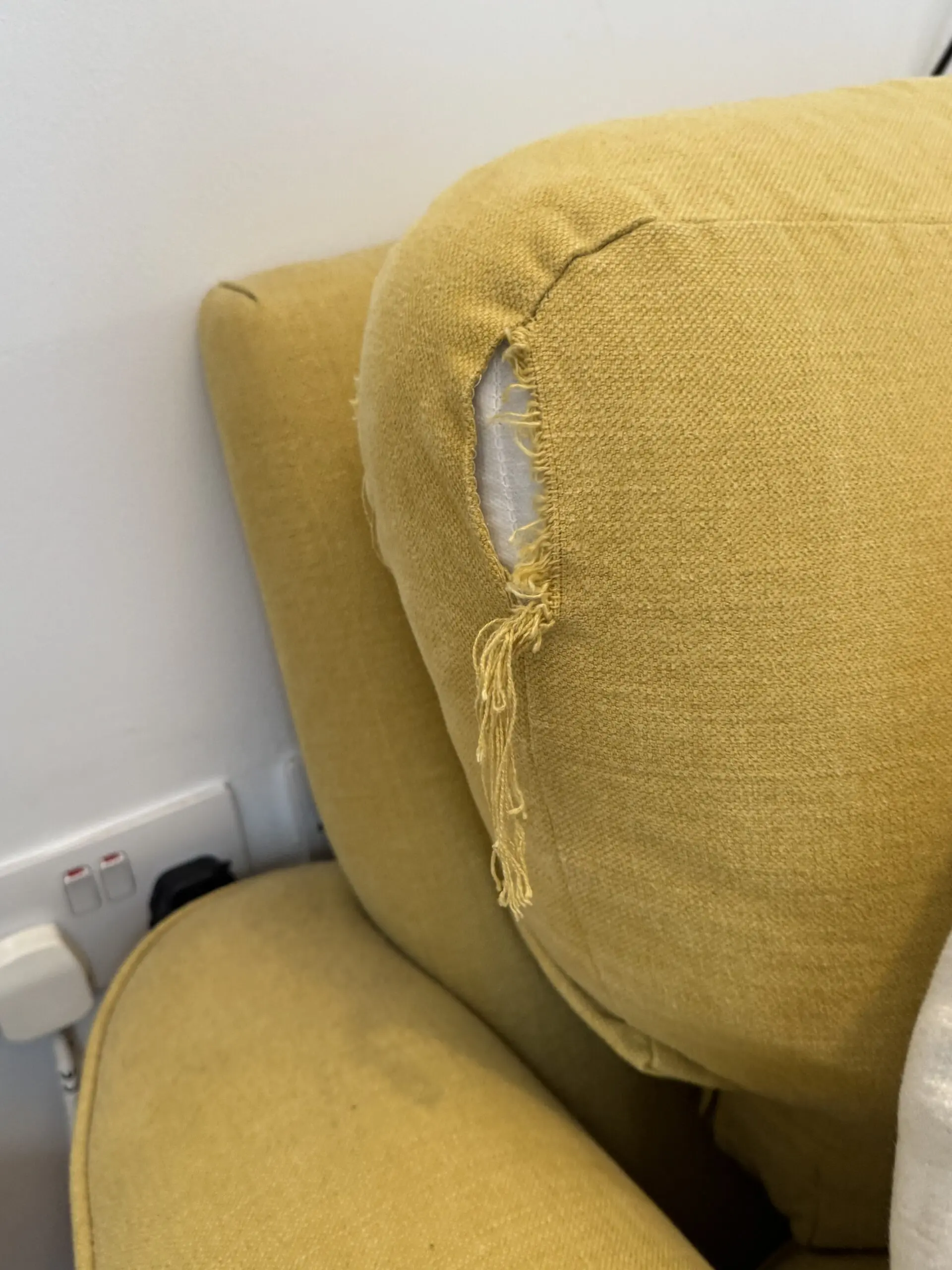 Yellow LOAF 3 Seater Sofa