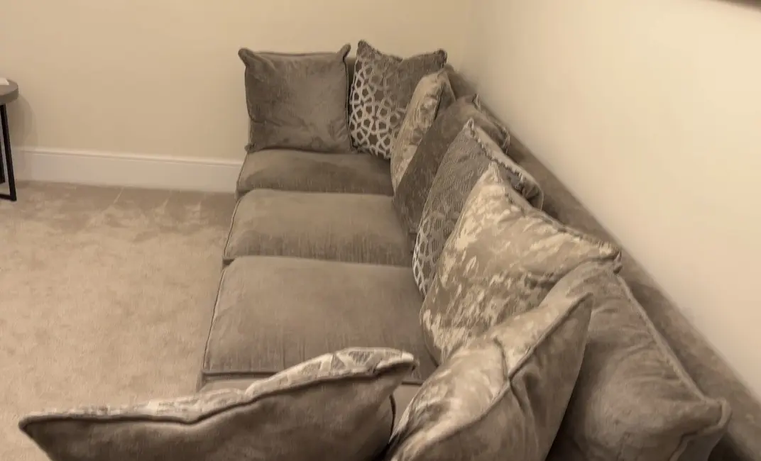 Light grey sofology sofa 4 seater