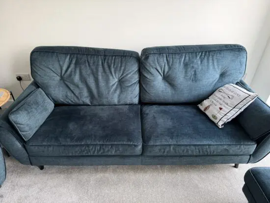 Albignano 4 seater Sofa, with Armchair and Footstool. Dalia-570 Colour