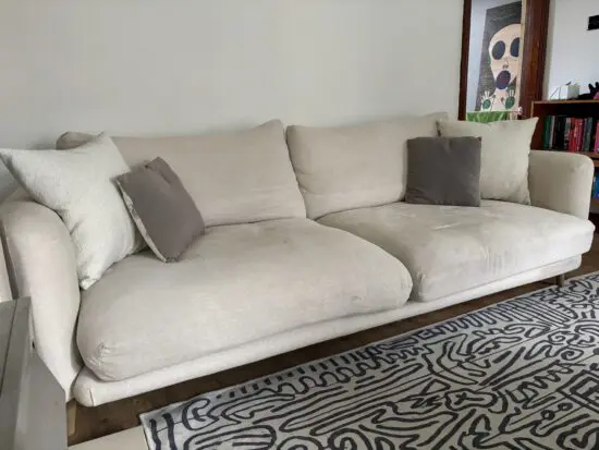 Loaf Sofa & Armchair - Extra Large Banoffee in cream