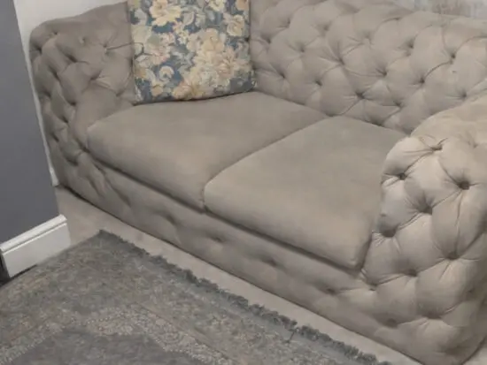 Beige Chesterfield Sofa Set 3 + 2