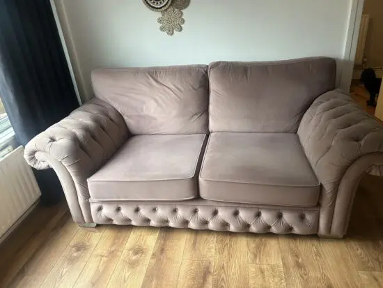 3/4 seater and 2/3 seater