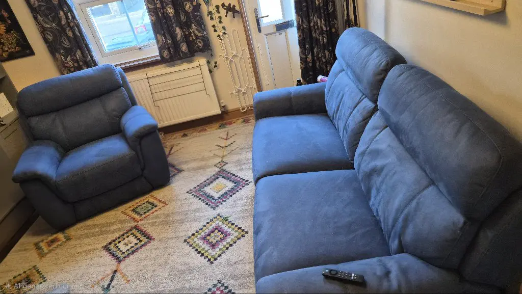 DFS "Ronan" Power Recliner 3-seater and armchair