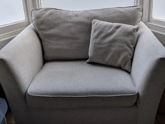 John Lewis neutral tone large seat - can seat two