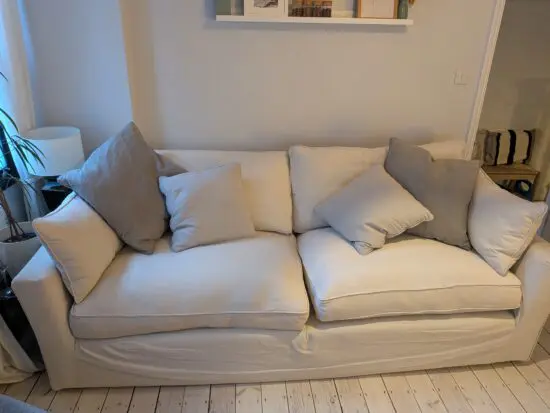 4 seater cream sofa bed, Sofa Workshop