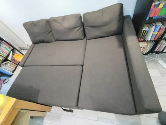 Ikea Friheten sofa / sofa bed (brown)