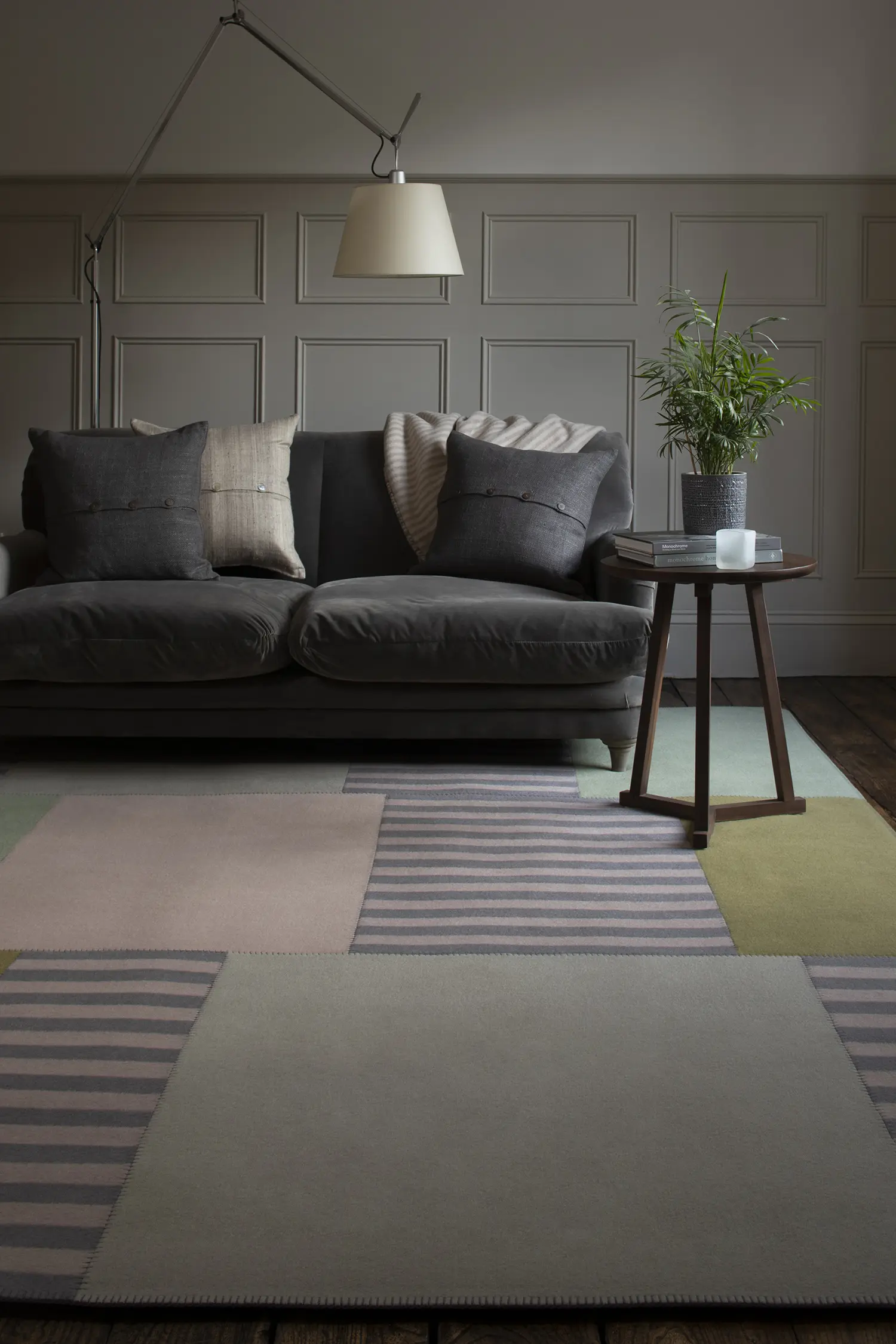 LOAF - Large Pudding Sofa in Clever Deep Velvet