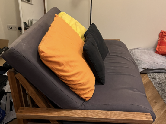 2-seater futon sofa bed (Company)