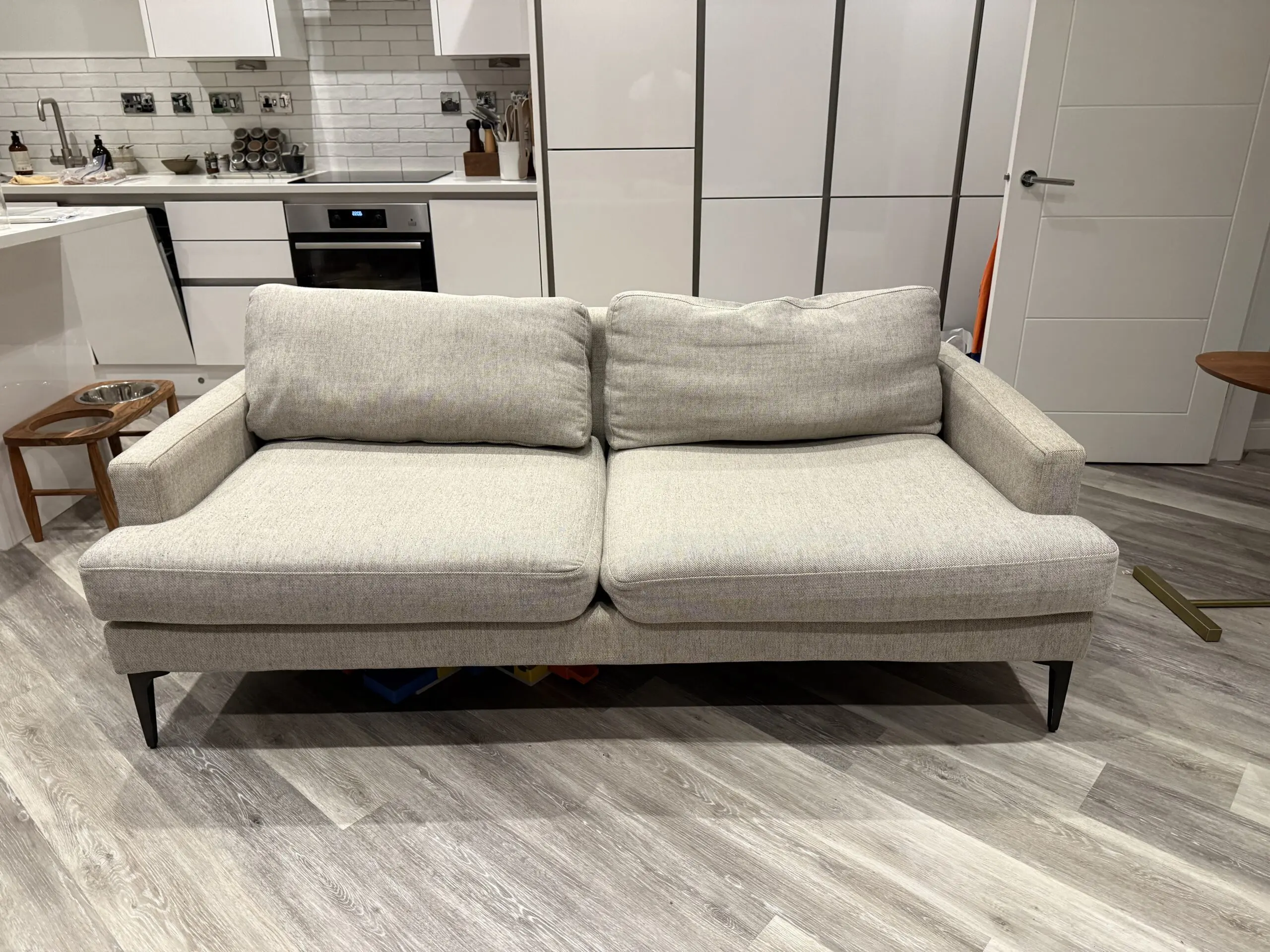 West Elm Andes Sofa in Twill, Dove