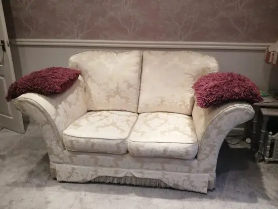 Buy One Get One Free 2 Seater Brocade Sofas