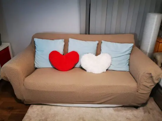 IKEA EKTORP white 2-seat sofa