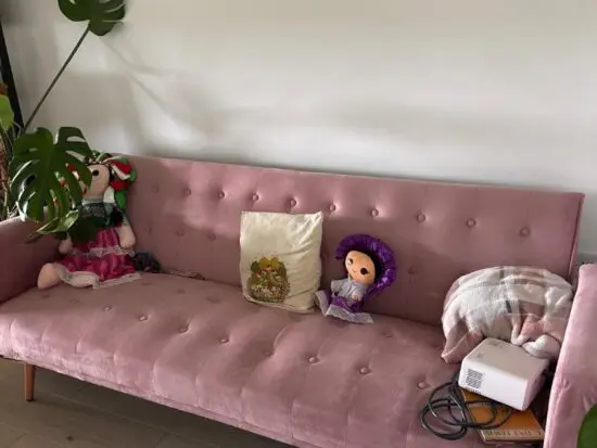 Modern Style Sofa Bed Click Clack 3 Seater