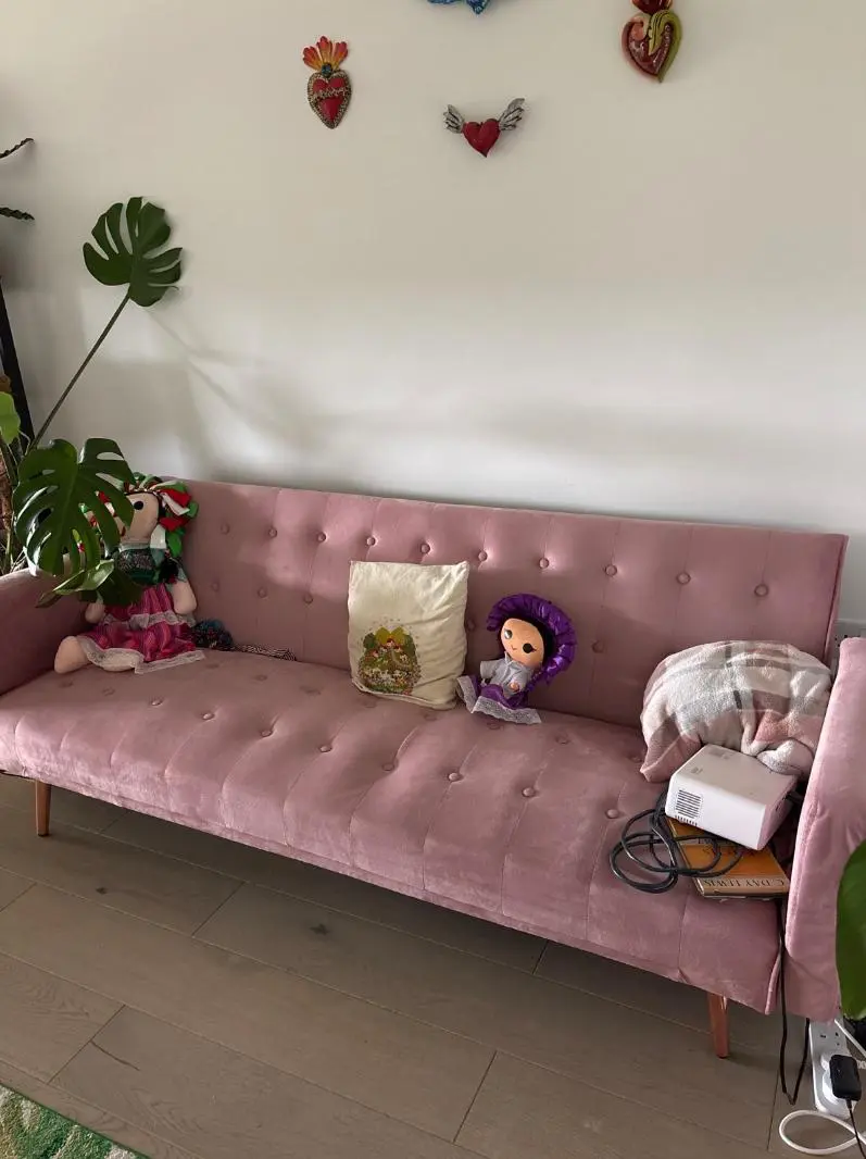 Modern Style Sofa Bed Click Clack 3 Seater