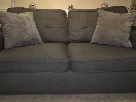 DFS Grey 3 Seater Sofa