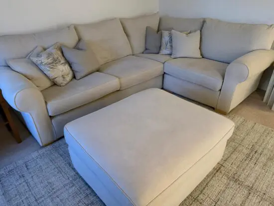 Multiyork corner sofa with footstool