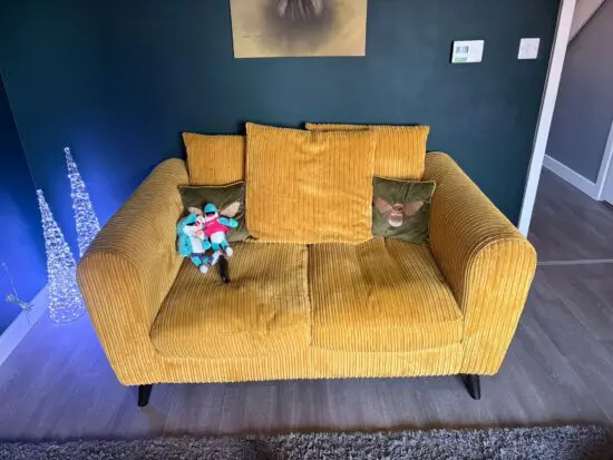 DFS 2 seater sofa (Honey)