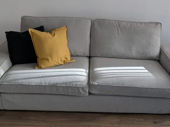 Ikea KIVIK 3-seat sofa, Tallmyra white/black