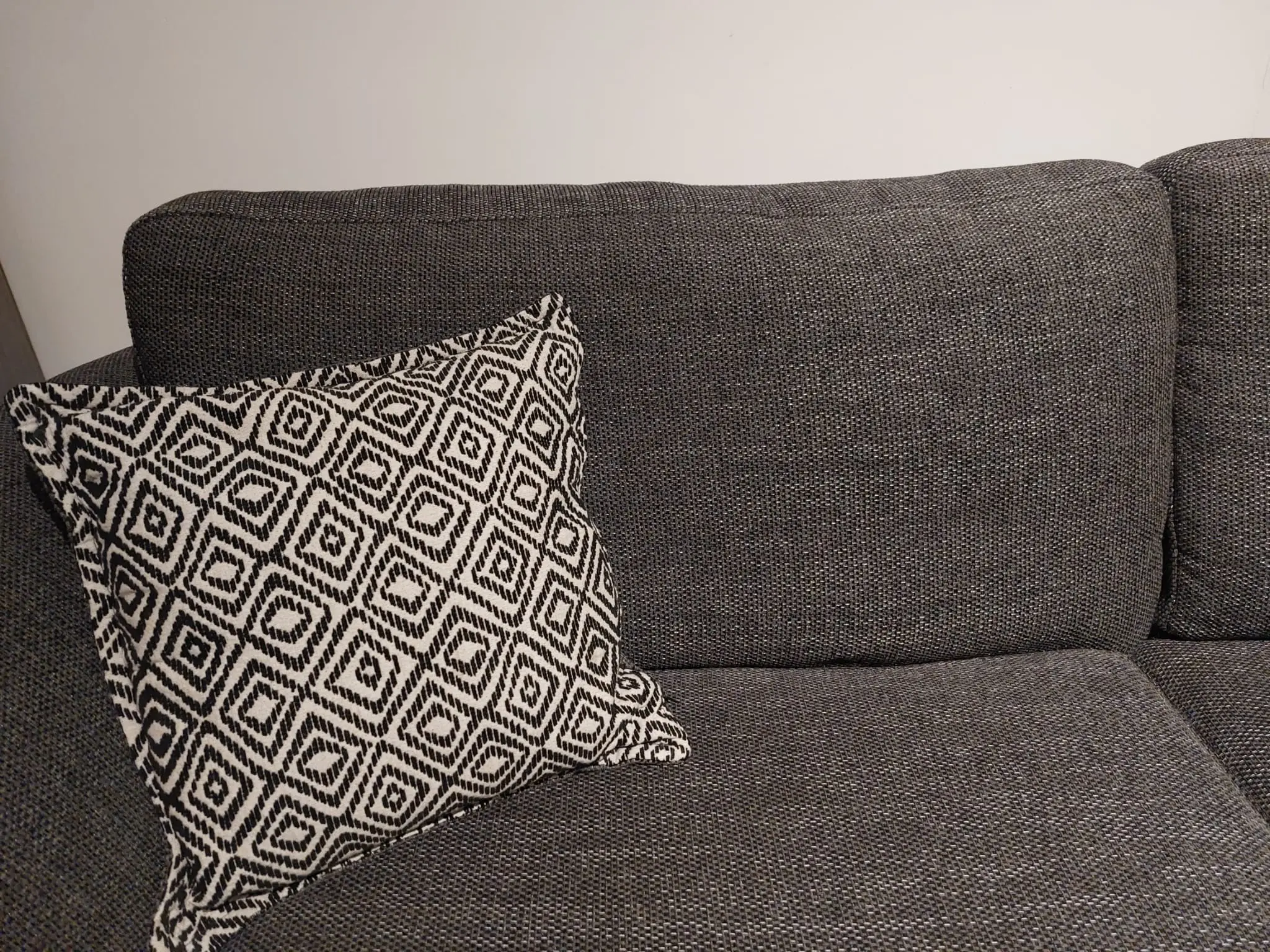 DFS Granite Grey 3 Seater Sofa