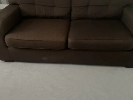 Dfs dark brown sofa