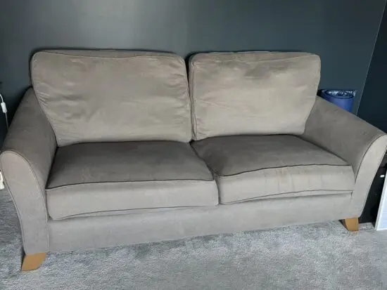 Oak Furniture Land Grey 2-Seater Sofa