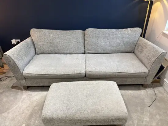 Sofology Dove Granite Grey Canterbury 4 Seater Sofa