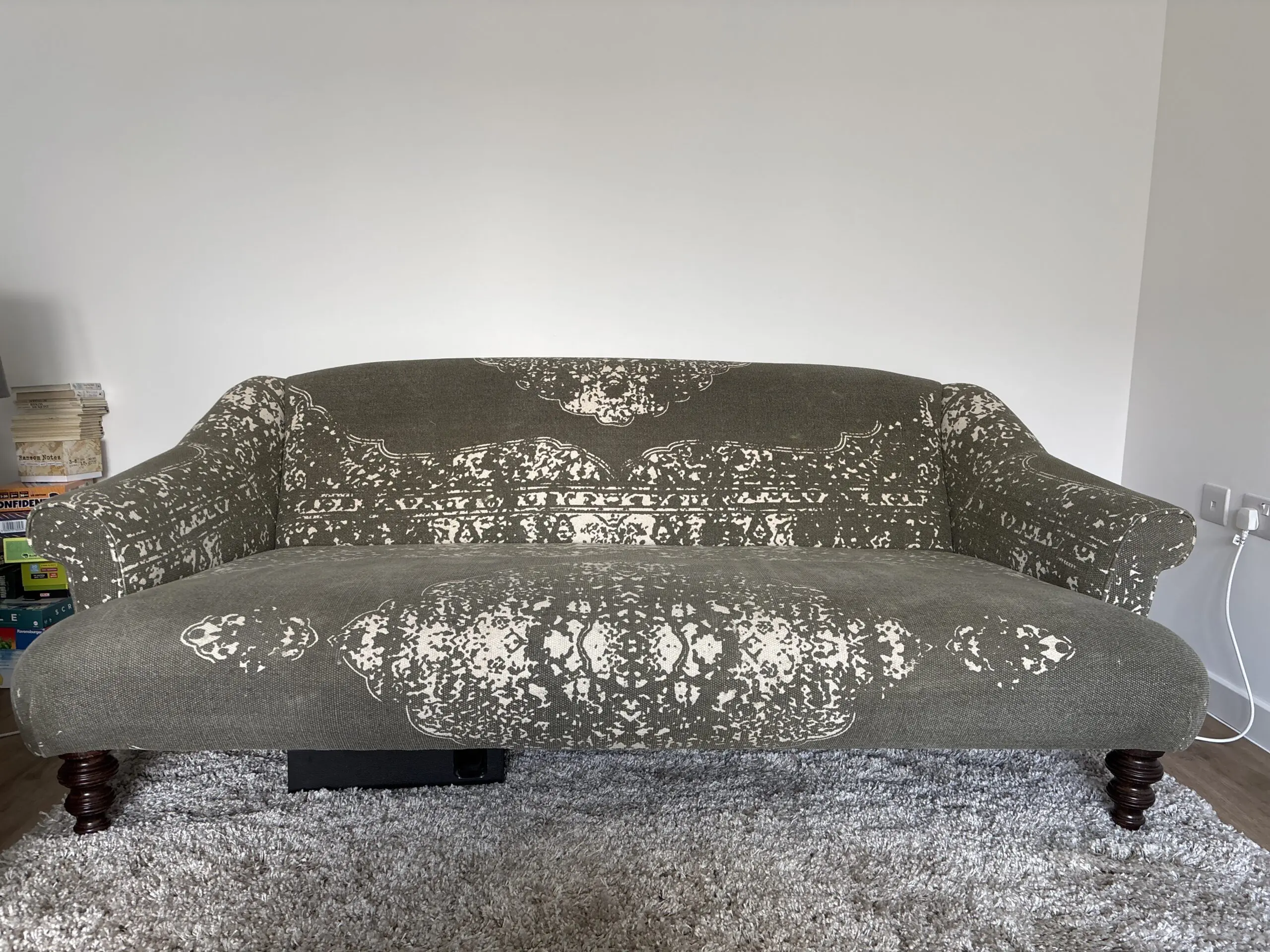 Tetrad Jacaranda sofa in Bagru