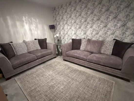 SCS Andreas 3 and 4 Seater Sofa Set