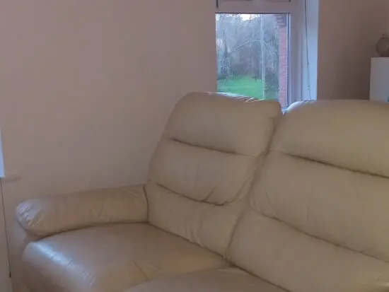 Used 4 seater bage colour sofa for sale