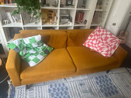 Gold sofa from SLF24