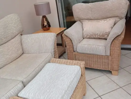 Quality Wicker Sofa Set.