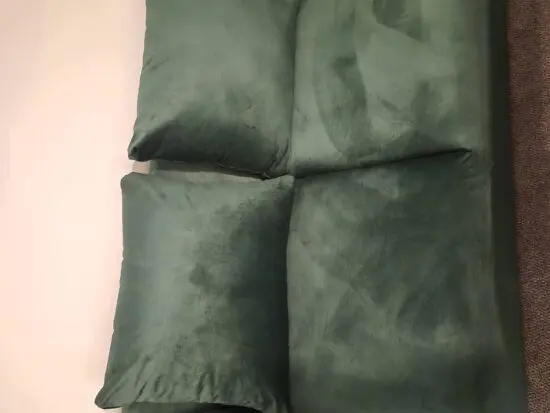 Dark green sofa