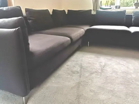 Vento 5 Seater Corner Sofa, Sterling Grey Fabric