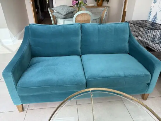 Sofa.com Iggy 2.5 Seat Sofa in Neptune Smart Velvet