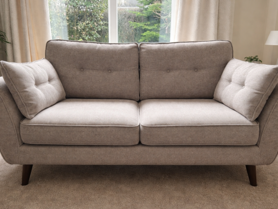 DFS French Connection Zinc Two Seater Sofa (Mocha)