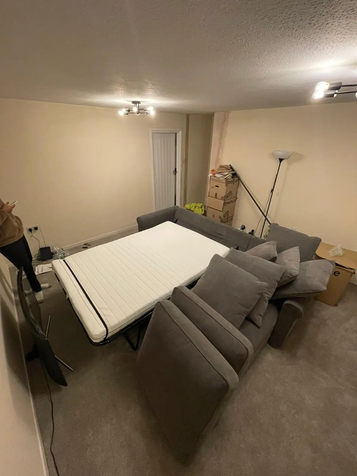 Ikea Gronlid 3-Seat Sofabed with chaise