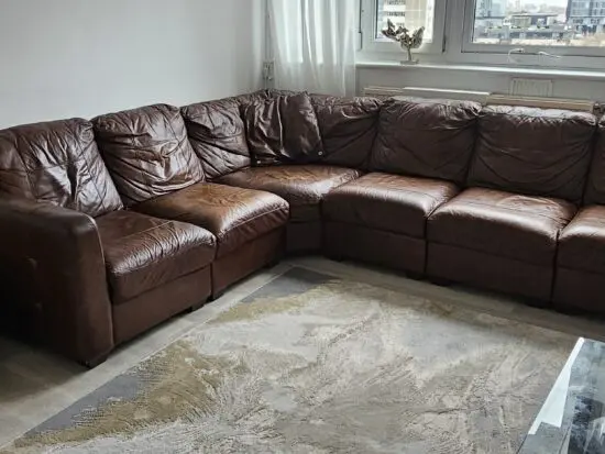 leather brown corner ( DFS)