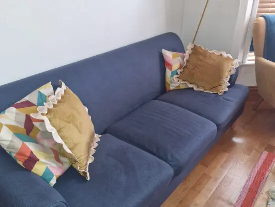 Navy blue John Lewis 3 Seater Sofa