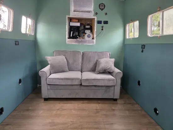 Bravich Fold Out Two Seater Double Sofa Bed