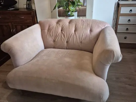 Loaf dixi snuggle chair pink