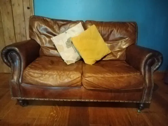 3 & 2 seat bespoke leather sofas