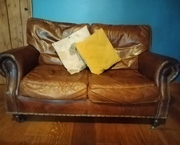 3 & 2 seat bespoke leather sofas