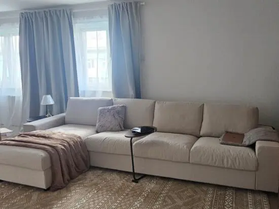 Ikea VIMLE 4-seat sofa with chaise longue, with wide armrests/Gunnared beige